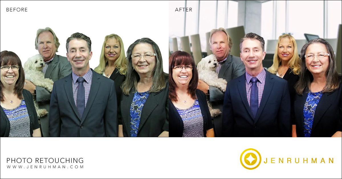 corporate photo editing San DIego