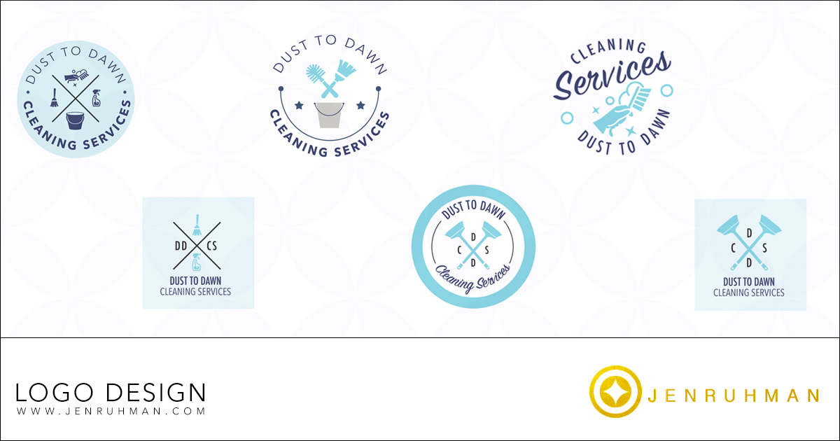 cleaning company logo design San Diego