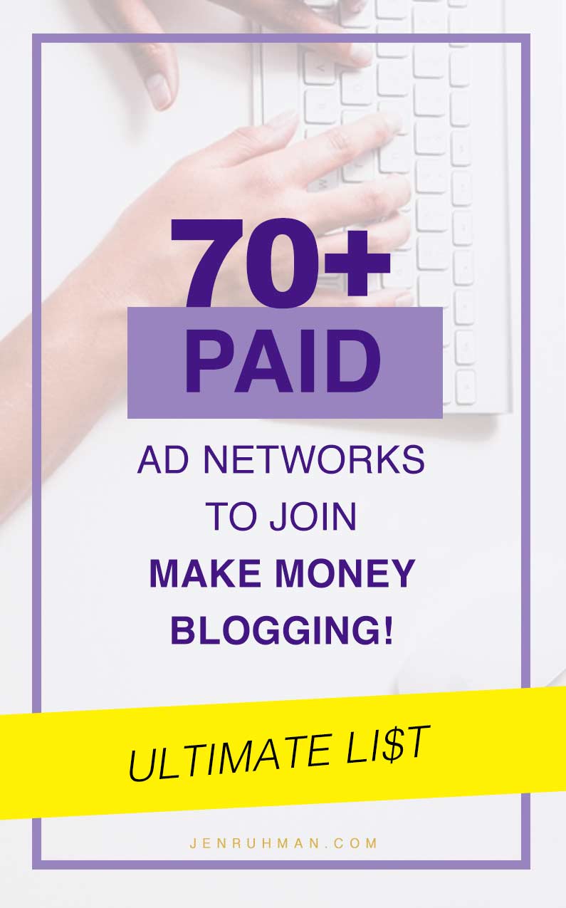 Ad Networks to Join to Make Money Blogging