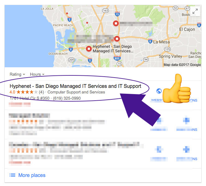 Google Map Ranking Service