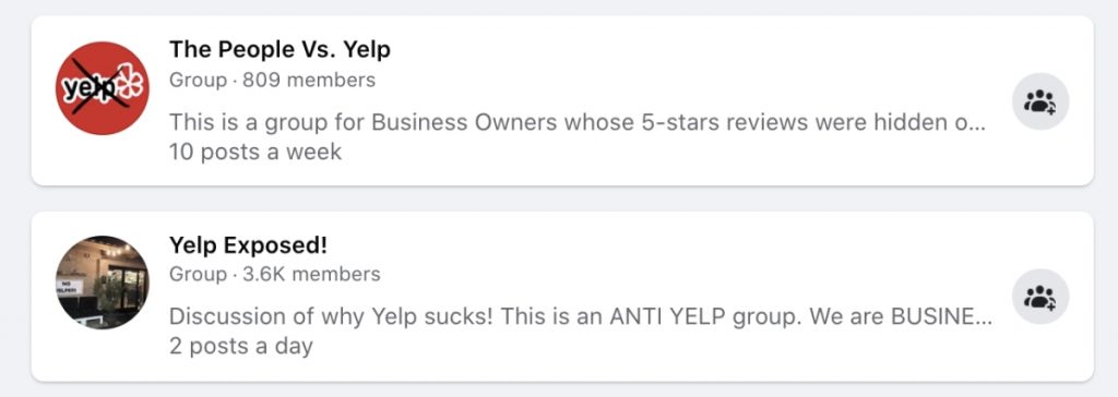 business owners using Yelp
