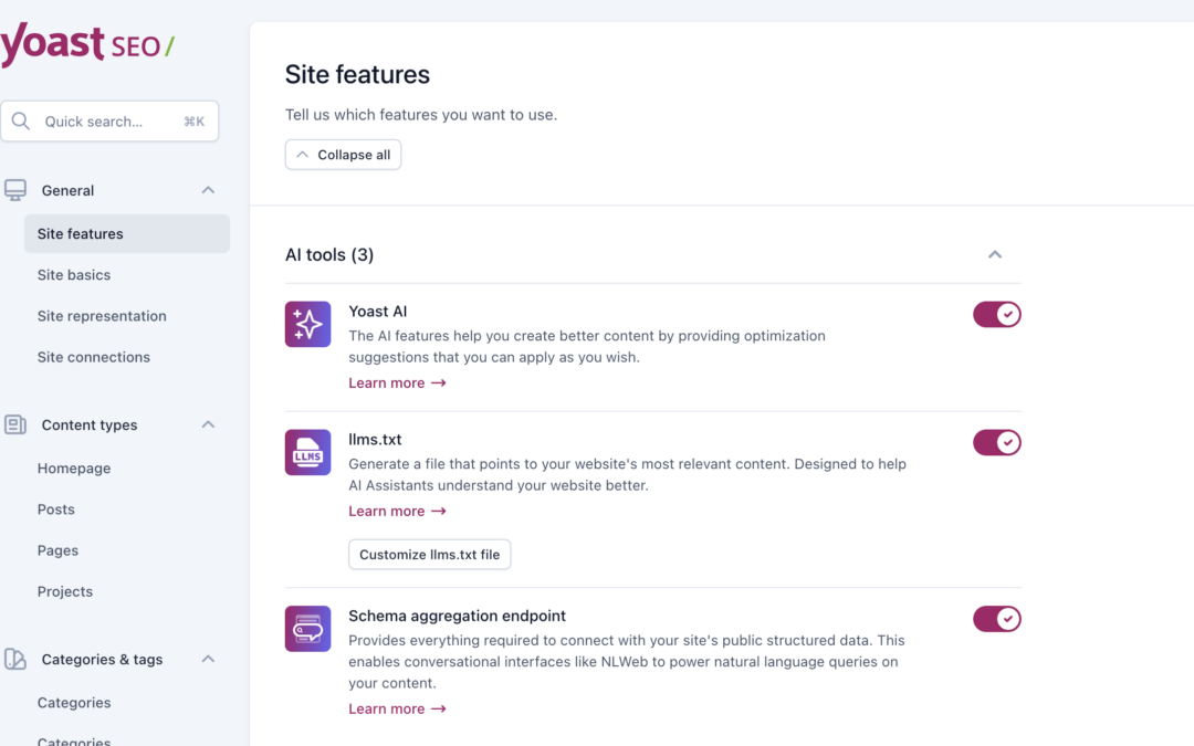 How to Enable llms.txt in Yoast SEO (And Why It Matters for AI Search)